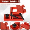 Abizarch Rest Sharpening Jig Aluminum Alloy Sharpening Tool Rest Jig
