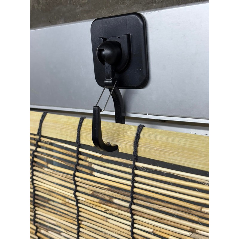 Suikan Norensho Awning Hanger, Strong Flexible Hook, Double Sided Tape,