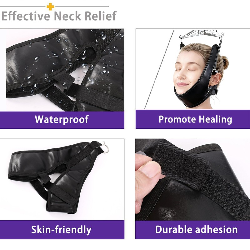 Ristpal Neck Stretcher Cervical, Portable Neck Stretcher Hammock Over Door