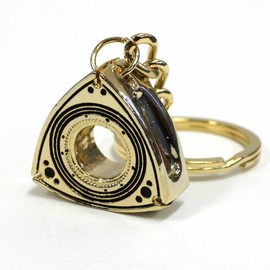 Rotary13B1 Rotor Key Chain - Canary Gold