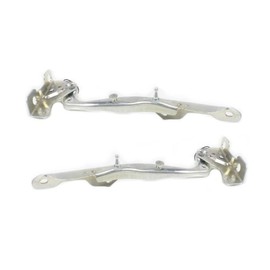 For Ford F-150/F-250 1997-2003 Hood Hinge Driver and Passenger Side | Pair | Steel | Replacement For FO1236105, FO1236106 | F65Z16797AG, F75Z16796AA