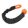 9mm Soft Shackle Recovery Rope 2PCS Orange Portable Lightweight 14