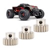 3PCS Metal Motor Gears with Set Screws M0.6 Module 3.175mm