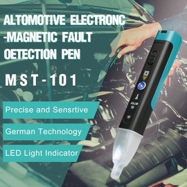 Car Spark Tester, Automotive Electronic Faults Detector, Auto Ignition Coil Tester Tool MST-101 with LED Light Indicator Buzz