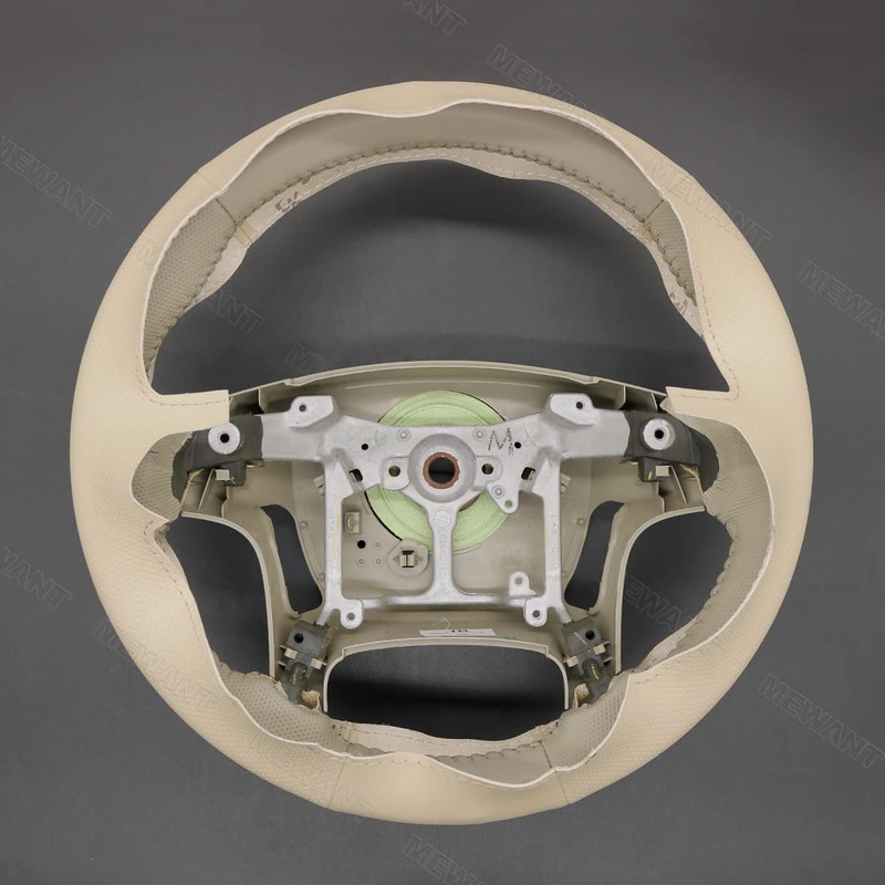 MEWANT Steering Wheel Cover for Toyota Sienna 2011-2014 Hand-Stitched Steering