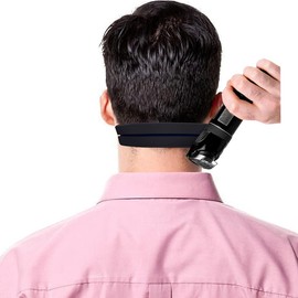 Neck Hair Line Template, A Premium Stencil Neckline Haircuts, Do It Yourself,Used in Shaving and Keeping A Clean and Neck Hairline,Black