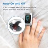 Vibeat Pulse Oximeter Measure Blood Oxygen Saturation, Pulse Rate, PI
