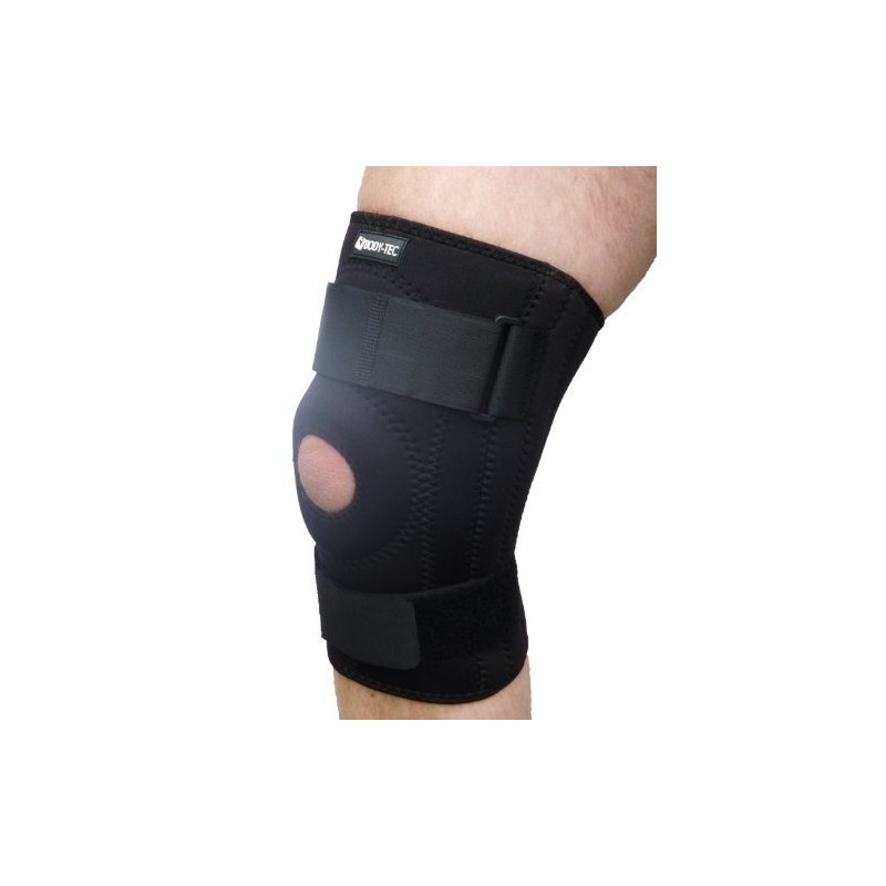 Adjustable Neoprene Knee Support (Large (40.5 cm) by Body Tec
