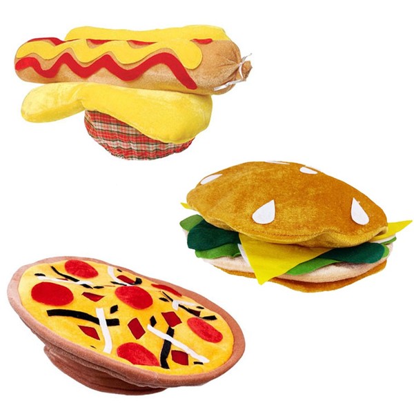 Funny Party Sombreros| Sombreros de comida - Sombrero de hamburguesa