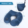 Keemall Inflatable Neck Pillow Airplane, Comfortable Inflatable Travel Neck Pillows