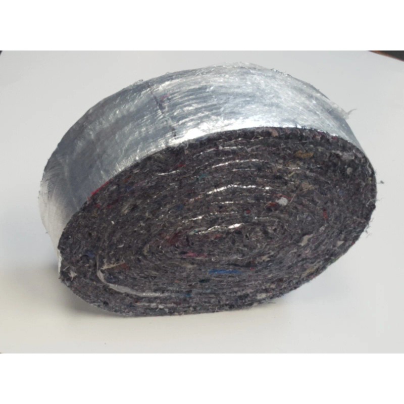 Bluepoint Living Insulation Pipe Wrap 3"x25' Batt Cotton Soundproof Multi-Use