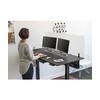 Stand Up Desk Store Under Desk Cable Management Tray Black