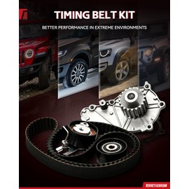 Torchbeam Timing Belt Kit with Water Pump, Compatible with Honda Odyssey, Pilot, Accord, Ridgeline, Accord Crosstour, Crosstour, Acura MDX, TL, RL, ZDX