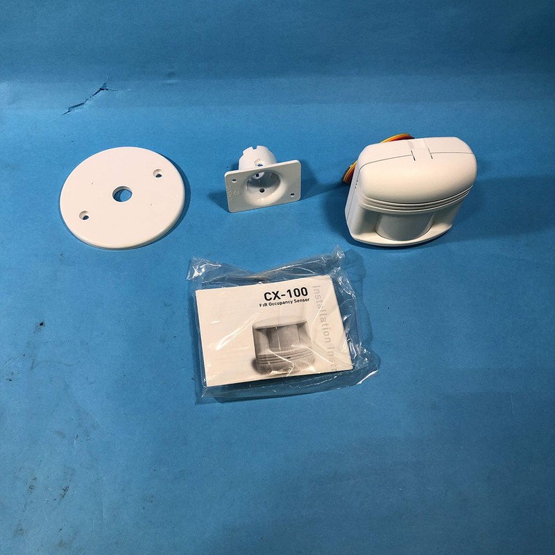 WattStopper CX-100 Occupancy Sensor, Ceiling/Wall, 2000 Sq. Ft., 24V in