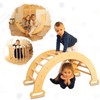 Goodevas Climbing Arch & Rocker Balance - Montessori Climbers for