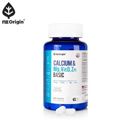 Engine Origin NZ오리진 칼슘 앤 마그네슘 비타민D 아연 베이직 (1305mgx180정) NZ Origin Calcium and Magnesium Vitamin D Zinc Basic (1305mg x 180 tablets)