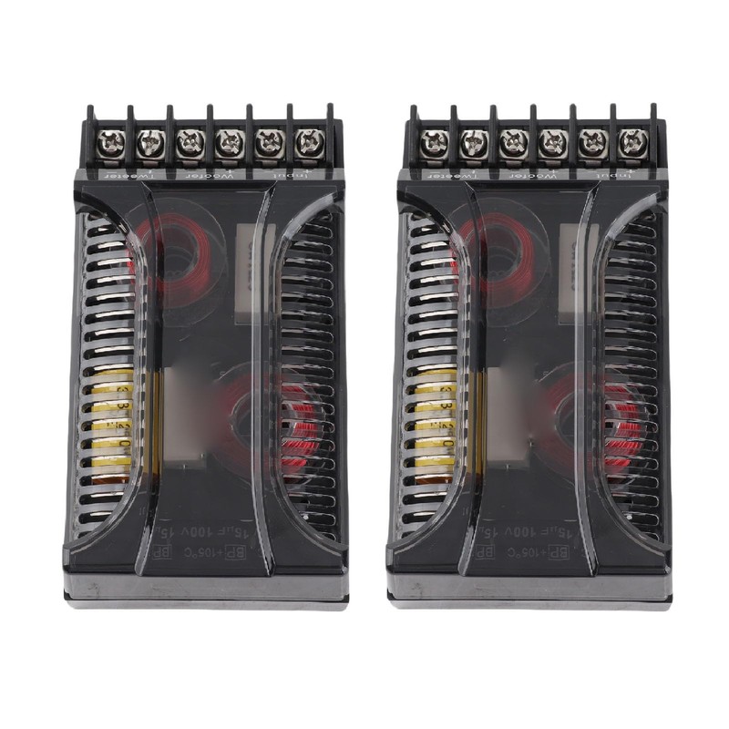 2 Pieces 2 Way Car Audio Crossover, Engine Audio Two