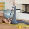 Jeffdad 2Pcs Yoga Mat Carrying Strap, Adjustable Yoga Mat Strap