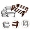 Alasum 2Pcs Mini Fence - Mini Animals Fence Mini Farm