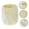 NOLITOY Natural Crystal Tea Cup Set Straight Design Home Office
