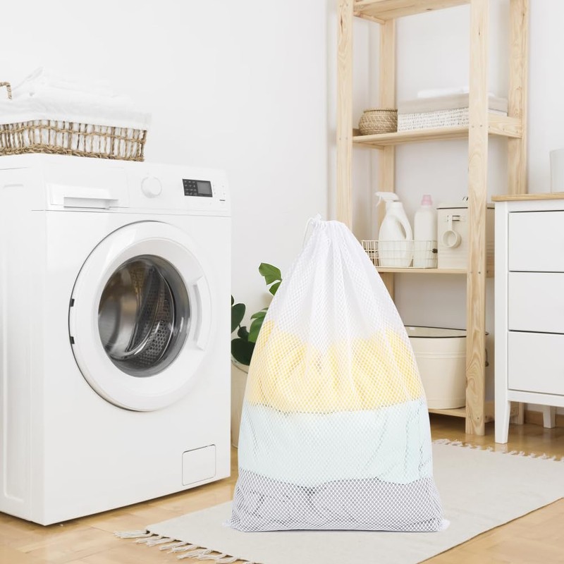 Vivifying Large Washing Net Bags, Set of 2 Durable Cellular