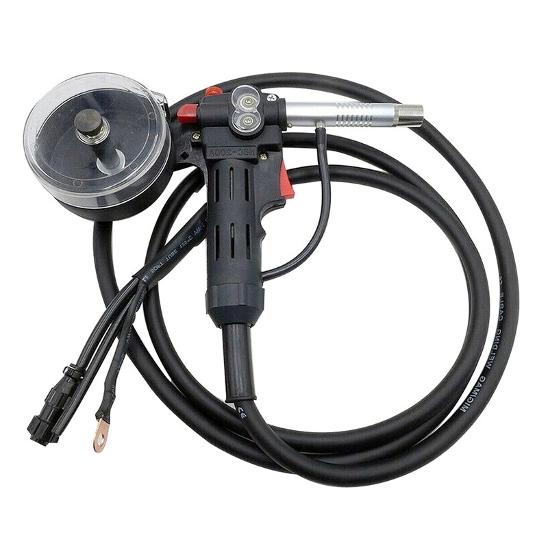 INTBUYING Aluminum Spool Gun with 10pcs Conductive Nozzle for MillerMatic