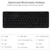 Awaygerous Wireless Bluetooth Keyboard, Universal Multi-Device Keyboard with Number Pad