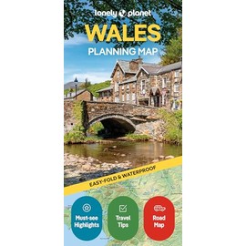 Lonely Planet Wales Planning Map
