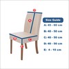 Hyper Cover Stretch Dining Chair Covers (Black, 4 pcs) -