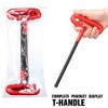 Honoson 10 Pieces T-handle Hex Key Set 9 Inch Long