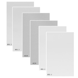 Light Diffuser Film Photography,6 Packs Lighting Gels Sheet Diffusion Roll for Photo Video Flash Led Strobe 16''X20''