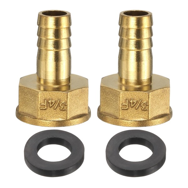 sourcing map 2pcs PEX-A Expansion Fittings 3/4" Press x 14mm