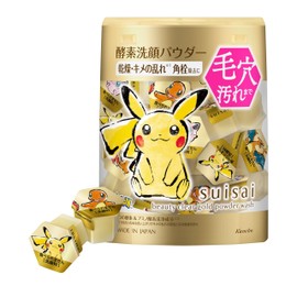 Suisai Beauty Clear Gold Powder Wash PO, 0.5 oz (12.8 g) [Face Washing Powder]