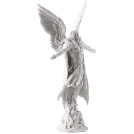 Ascending Angel Statue Sculpture 11" Tall (White)