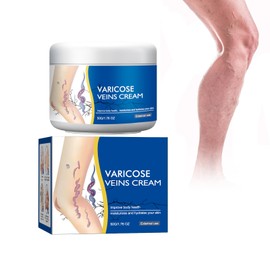 Varicose Veins Cream, Leg Care Balm - Cream Against Spider Veins, Varicose Veins and Spider Veins, Natural Leg Care, Improves Blood Circulation, Nourishes and Soothes Tired Legs