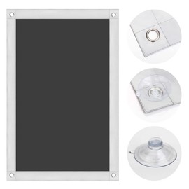 OBdeco Thermal Roller Blind, Roof Window Sun Protection, Blackout Blind for Velux, Heat Protection, No Drilling, with Suction Cups