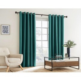 TONIAL Bronze Curtain Rod 32 to 58 Inches, 7/8 Adjustable Curtain Rods for Windows 20 to 54 Inches, Splicing Drapery Rods Heavy Duty with Netted Texture Finials