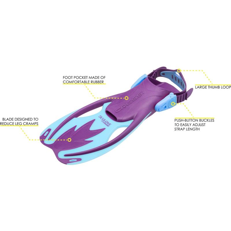 Cressi Rocks (Purple/Blue) [S/M]