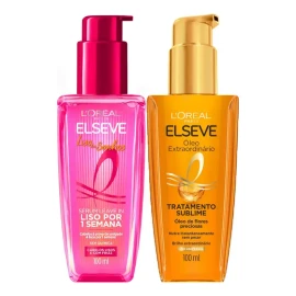 Sérum Elseve Smooth Dream con aceite extraordinario