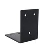 DAIDOHANT (DAIDOHANT) (Reinforcement Hardware) Black Wide Metal Bracket L-shaped [Iron]