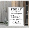Darling Souvenir Choose A Seat Not A Side Wedding Party