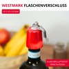Westmark Bottle Sealer Basic in Black, ABS 4.3 x 4.3