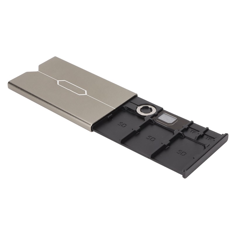 Aluminum SIM Card Case Large Capacity Shatterproof Small Portable Memory