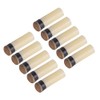10Pcs Billiard Cue Tips 12/13mm Snooker Pool Cue Tip Replacement