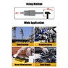 3/8” Drive Impact Bolt Nut Extractor Set, 13 Pcs Lug