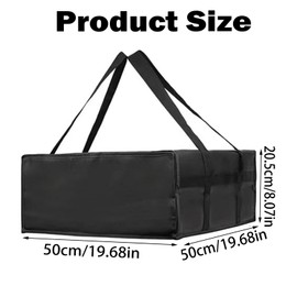 Foldable Pizza Delivery Bag, Insulated Food Delivery Bag, Cool Bag, Foldable Small, Cool Bag Large, Cool Bag Large, Cool Bag Foldable Large, for Pool Parties, Outdoor Picnics