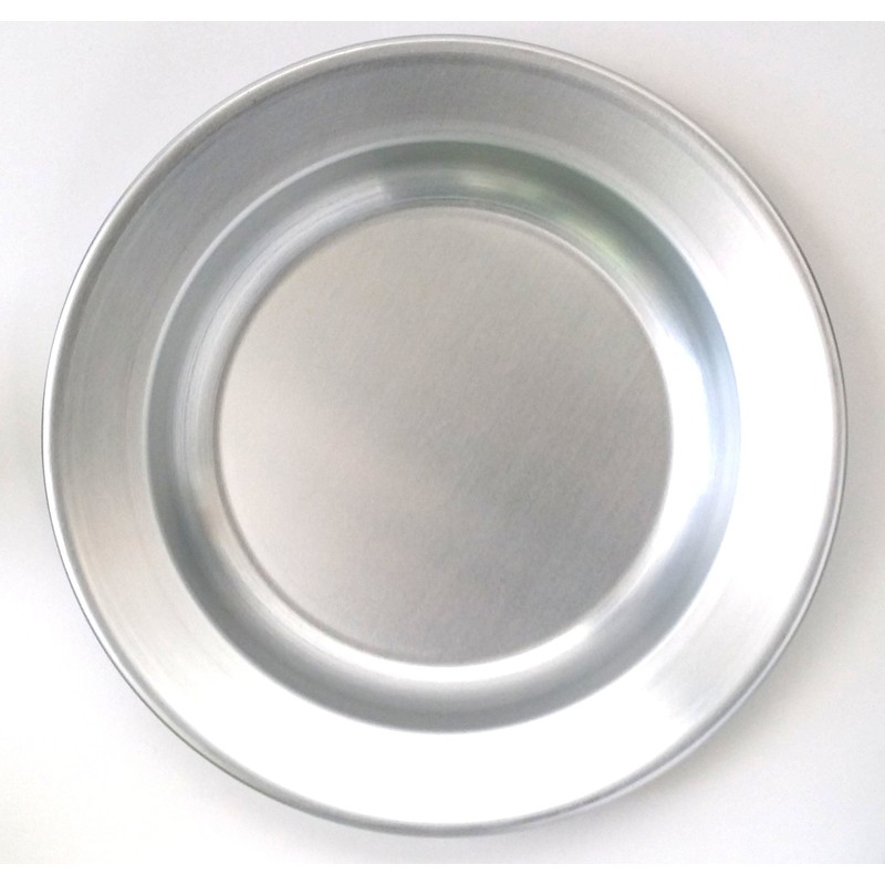 Maekawa Metal Bread Plate (Curry Plate) 8.3 inches (21 cm)