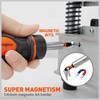 Multi 8-in-1 Magnetic Adjustable Screwdriver: Mini Hand Screwdrivers Set with