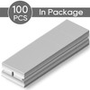 REXBETI 100PCS Single Edge Razor Blades, Industrial Razor Blades for