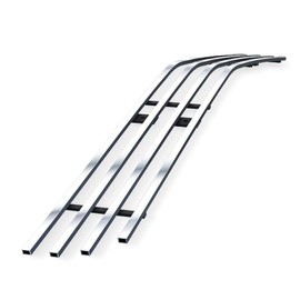 APS Compatible with Chevy Camaro 1993-1997 Main Upper Stainless Steel Chrome Polished 8x6 Horizontal Billet Front Grill Grille Insert C86000S